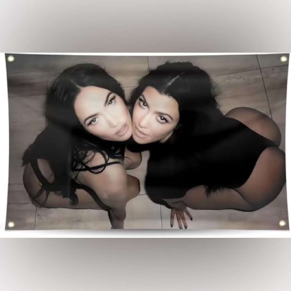 Megan Fox And Kourtney Kardashian Tapestry